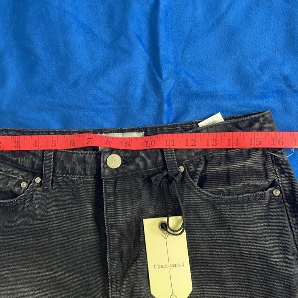 ⭐️ NWT- Banjara Black jeans with design- size 9/28 - Picture 5 of 12